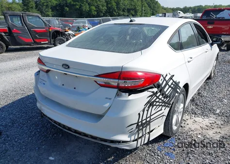 2018 Ford Fusion Se из США, поврежденный, VIN 3FA6P0H77JR152243